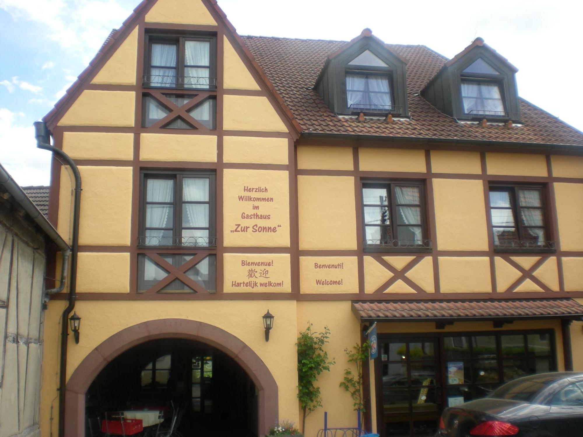 Gasthaus Sonne Gbr Trennfeld Ngoại thất bức ảnh